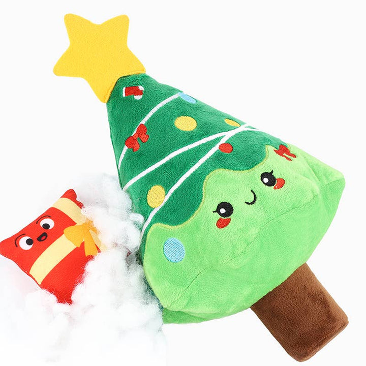 Dog Toy: Christmas Tree Plush