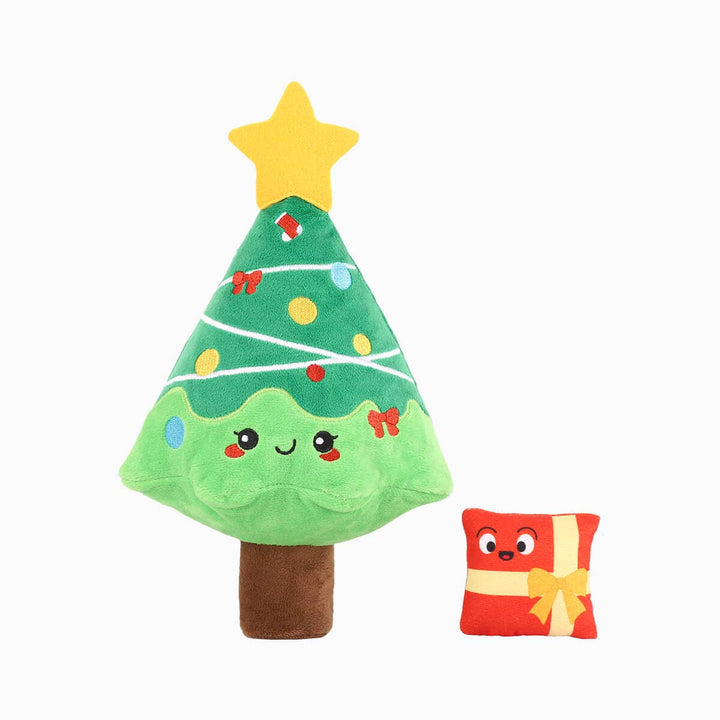 Dog Toy: Christmas Tree Plush