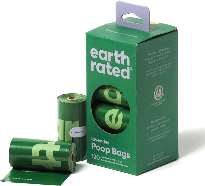 Earth Rated Lavender Poop Bags - 120ct