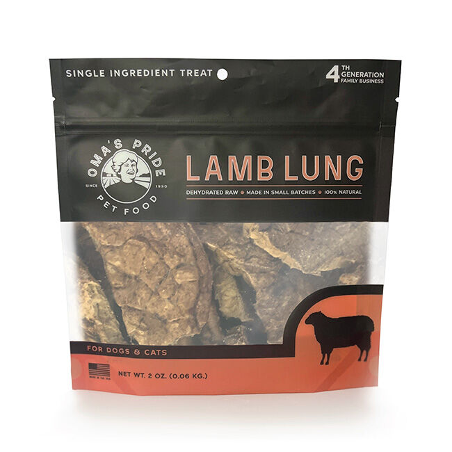 Oma's Pride - Freeze-Dried Lamb Lung 2oz
