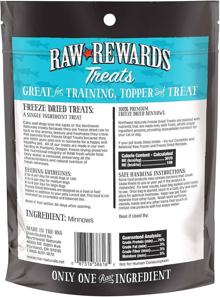 Northwest Naturals - Minnows Dog Treats 1oz
