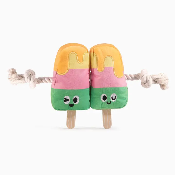 Dog Toy: Twin Pop