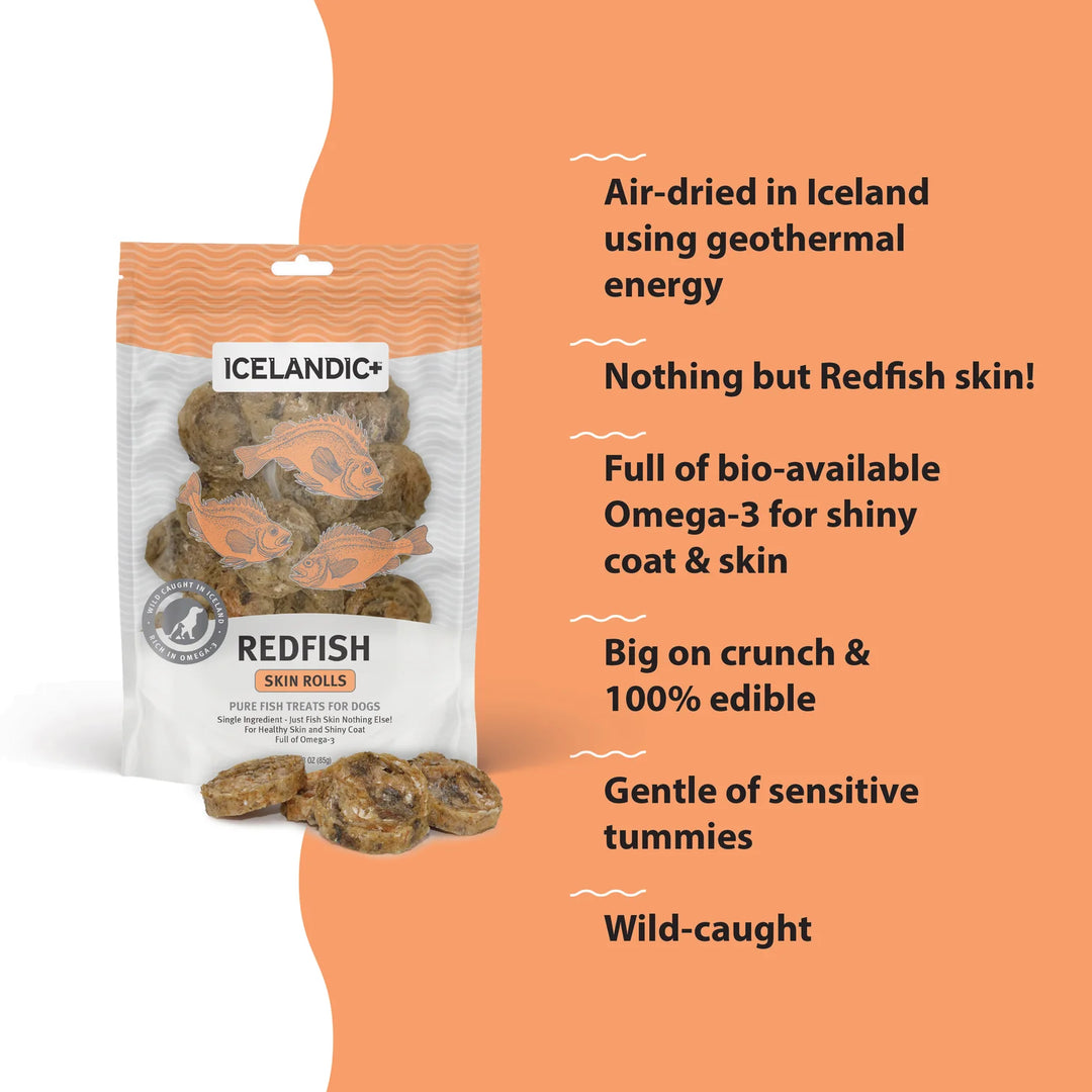Icelandic - Redfish Skin Rolls