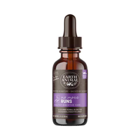 Earth Animal - No More Runs Herbal Supplement 2oz