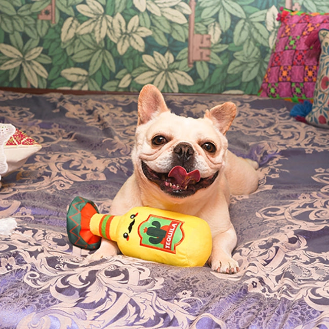 Dog Toy: Fiesta Chewsday Tequila Plush