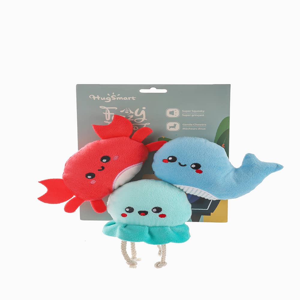 Dog Toy: Sea Creatures Plush