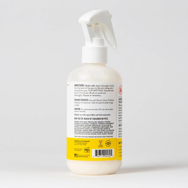 Skout's Honor - Honeysuckle Probiotic Detangler Spray 8oz