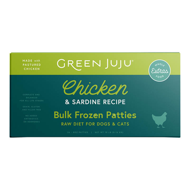 Green Juju: Raw Dog Food - 18lb Bulk Box (Pre-Order)