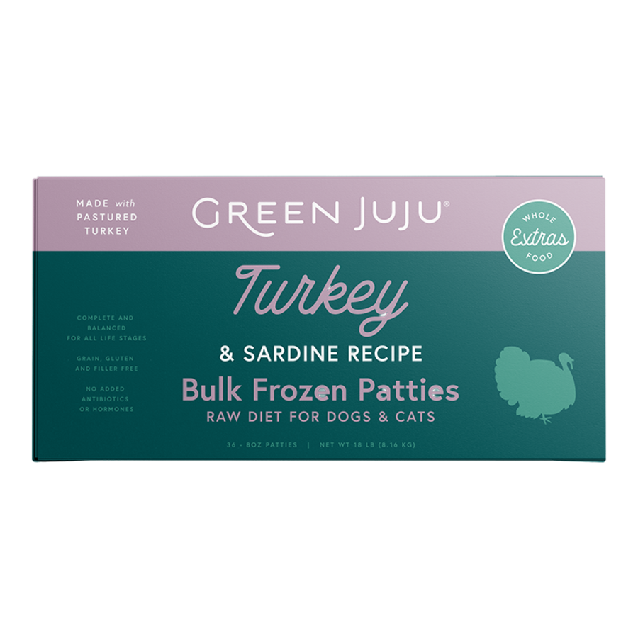 Green Juju: Raw Dog Food - 18lb Bulk Box (Pre-Order)