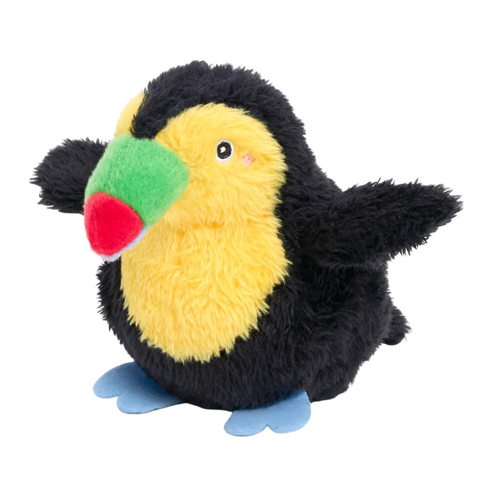 Dog Toy: 2-in-1 Birdiez Toucan