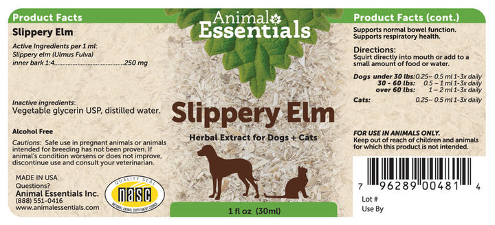 Slippery Elm - Animal Essentials
