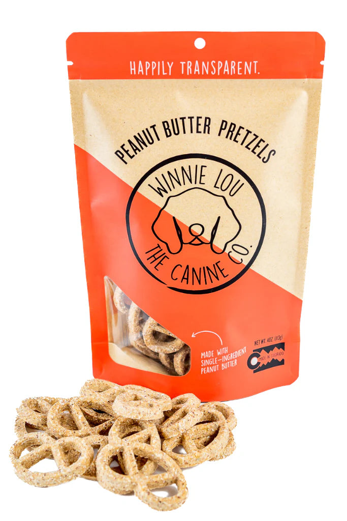 Winnie Lou - Peanut Butter Pretzels 4oz