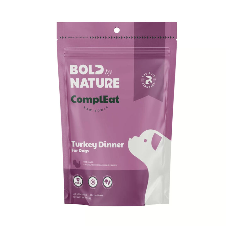 Bold By Nature - Turkey ComplEat Raw Sliders