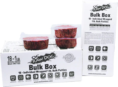 OC Raw 18lb Bulk Box (Pre-Order)