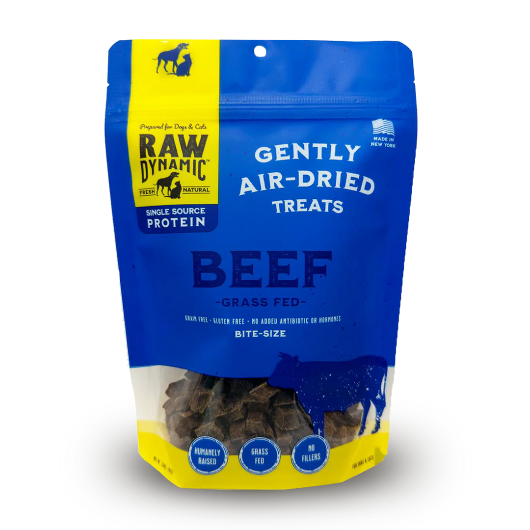 Raw Dynamic - Air-Dried Beef Treats 3.6oz