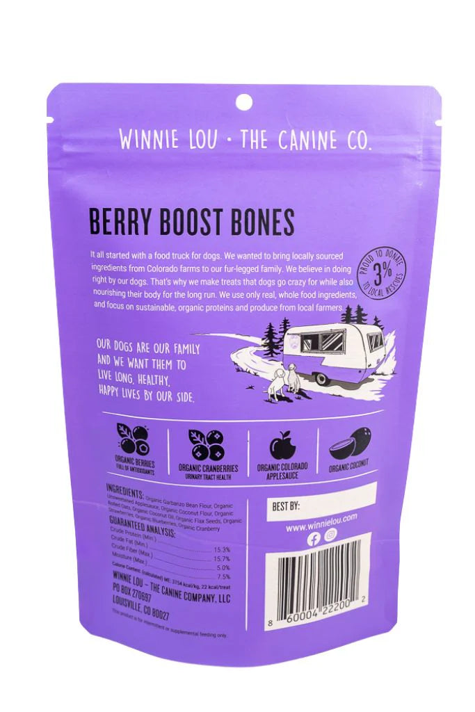 Winnie Lou - Berry Boost Bones 4oz
