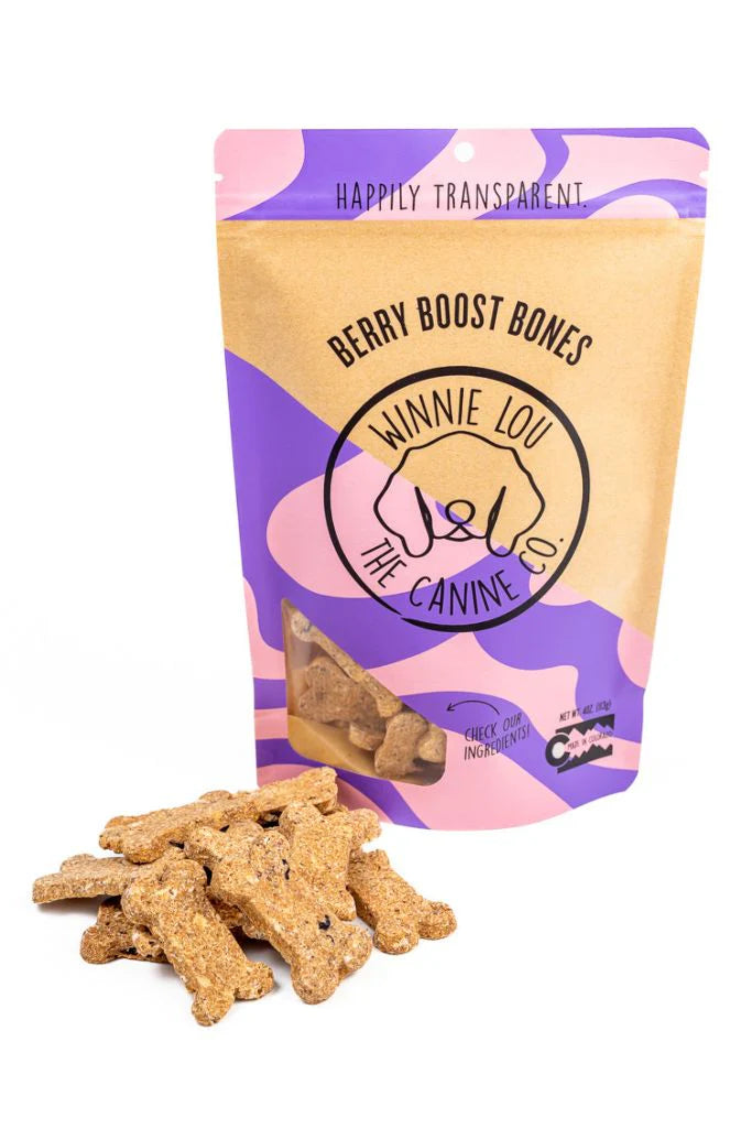 Winnie Lou - Berry Boost Bones 4oz
