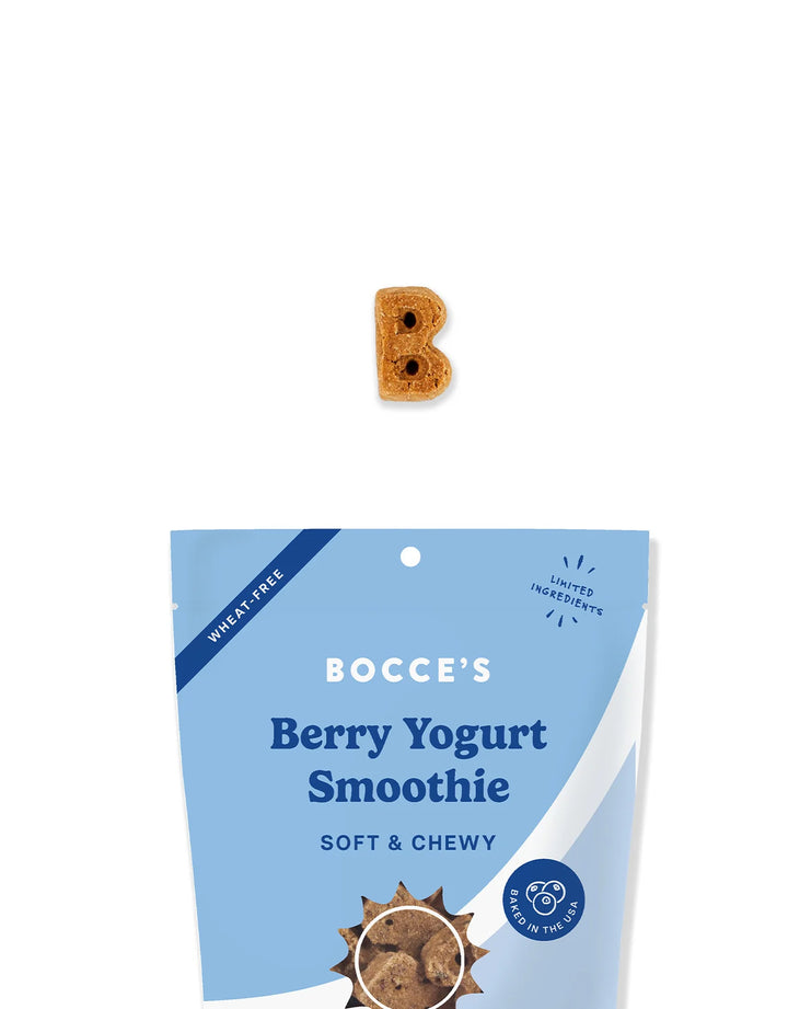 Bocce's Bakery - Berry Yogurt Smoothie Soft Chew Dog Treats 6oz