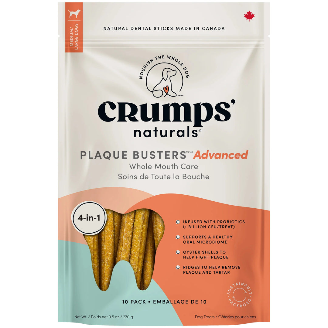 Crumps - Probiotic Infused Dental Sticks (10-pack)
