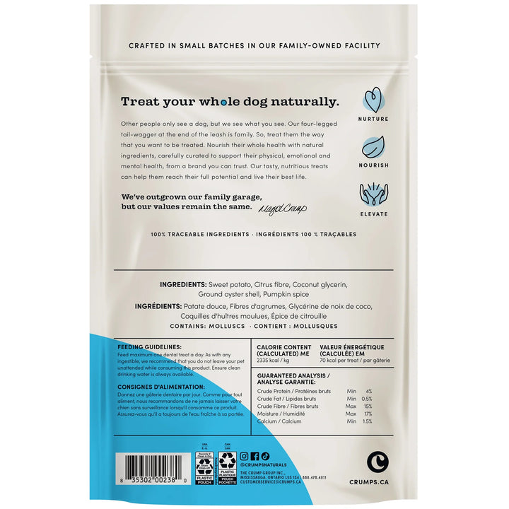 Crumps - Pumpkin Spice Dental Sticks (10-pack)