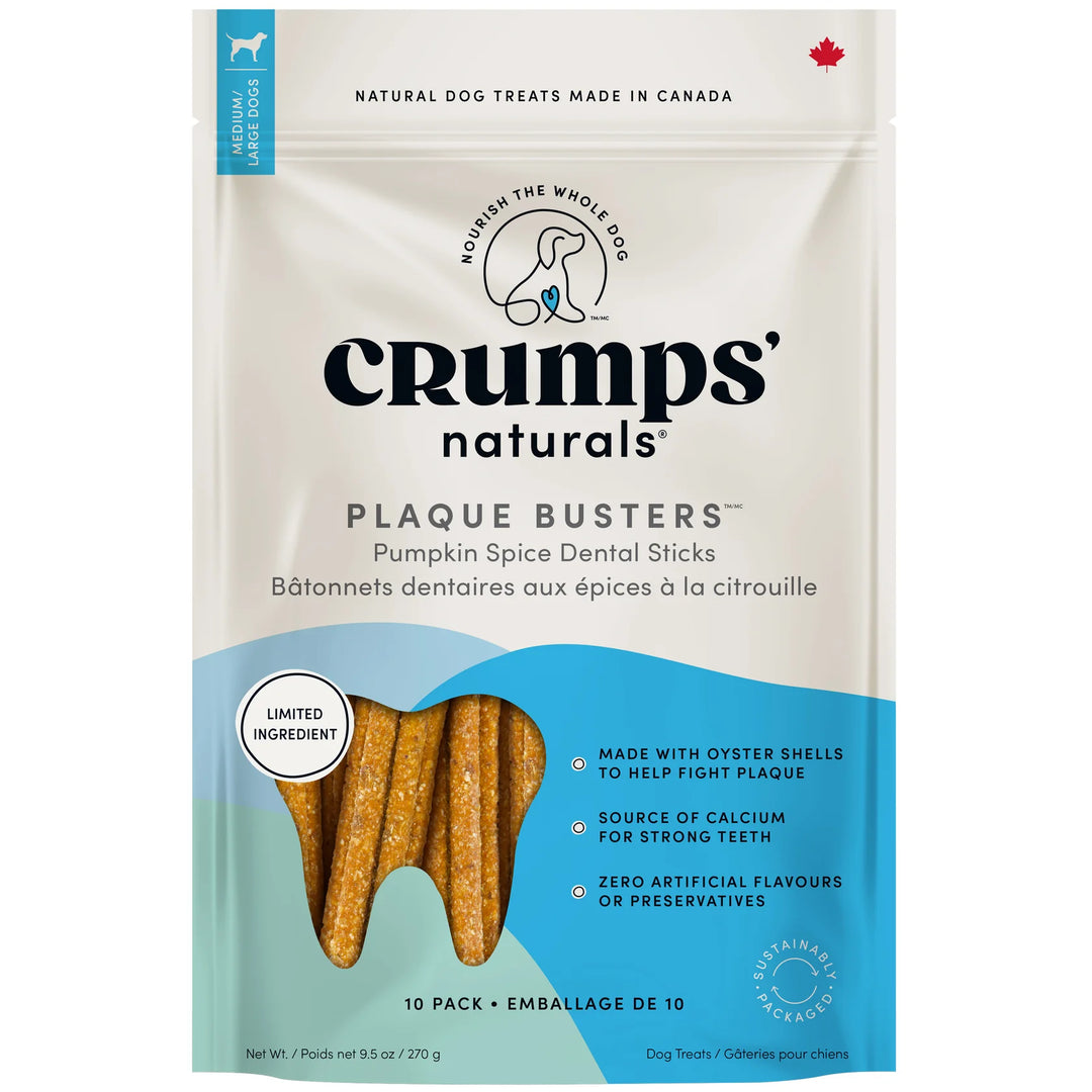 Crumps - Pumpkin Spice Dental Sticks (10-pack)