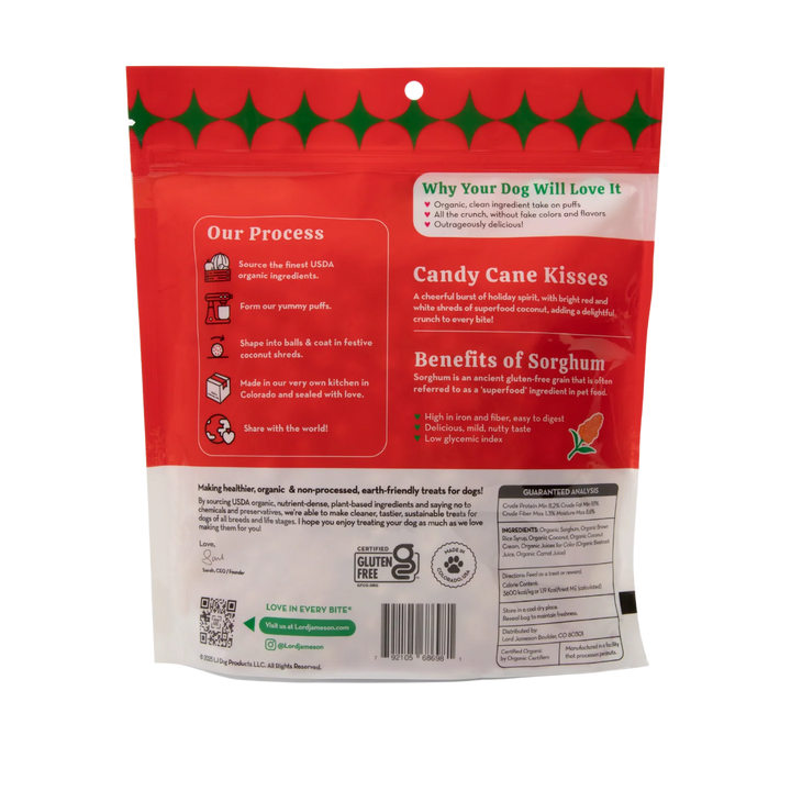 Lord Jameson - Candy Cane Kisses Puffs 4oz