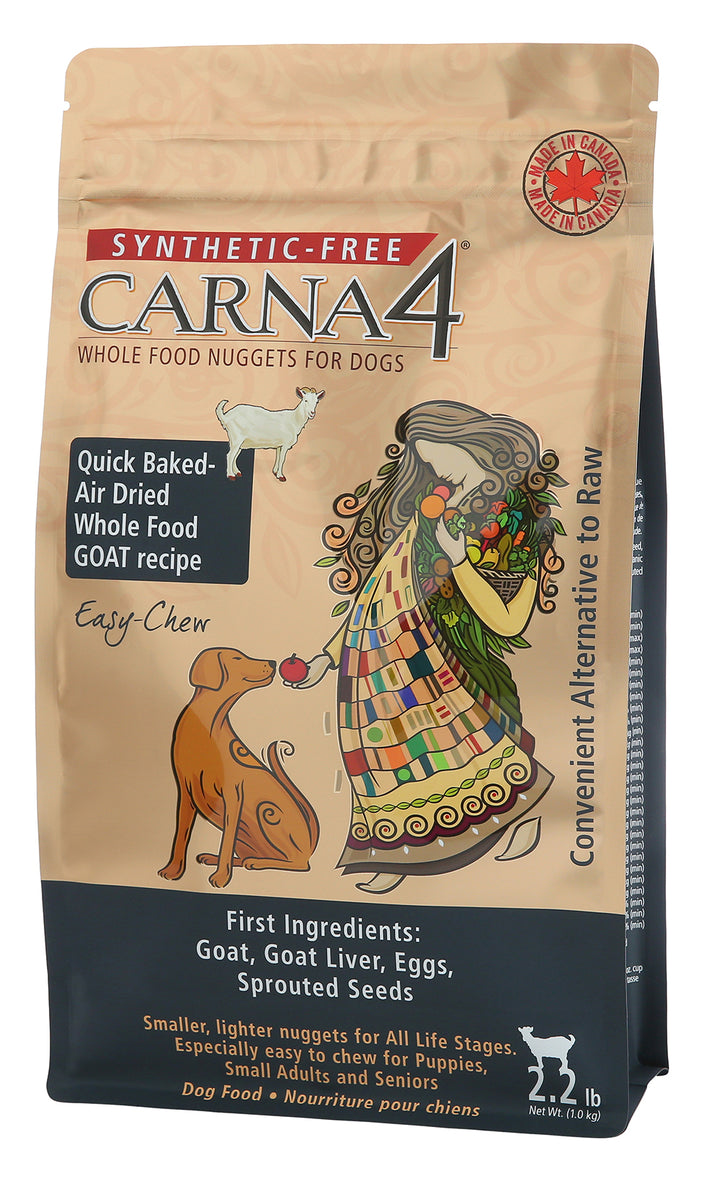 Carna4 Easy-Chew Goat Recipe Dry Dog Food