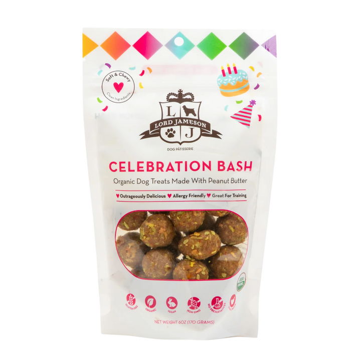 Lord Jameson - Celebration Bash Organic Dog Treats 6oz