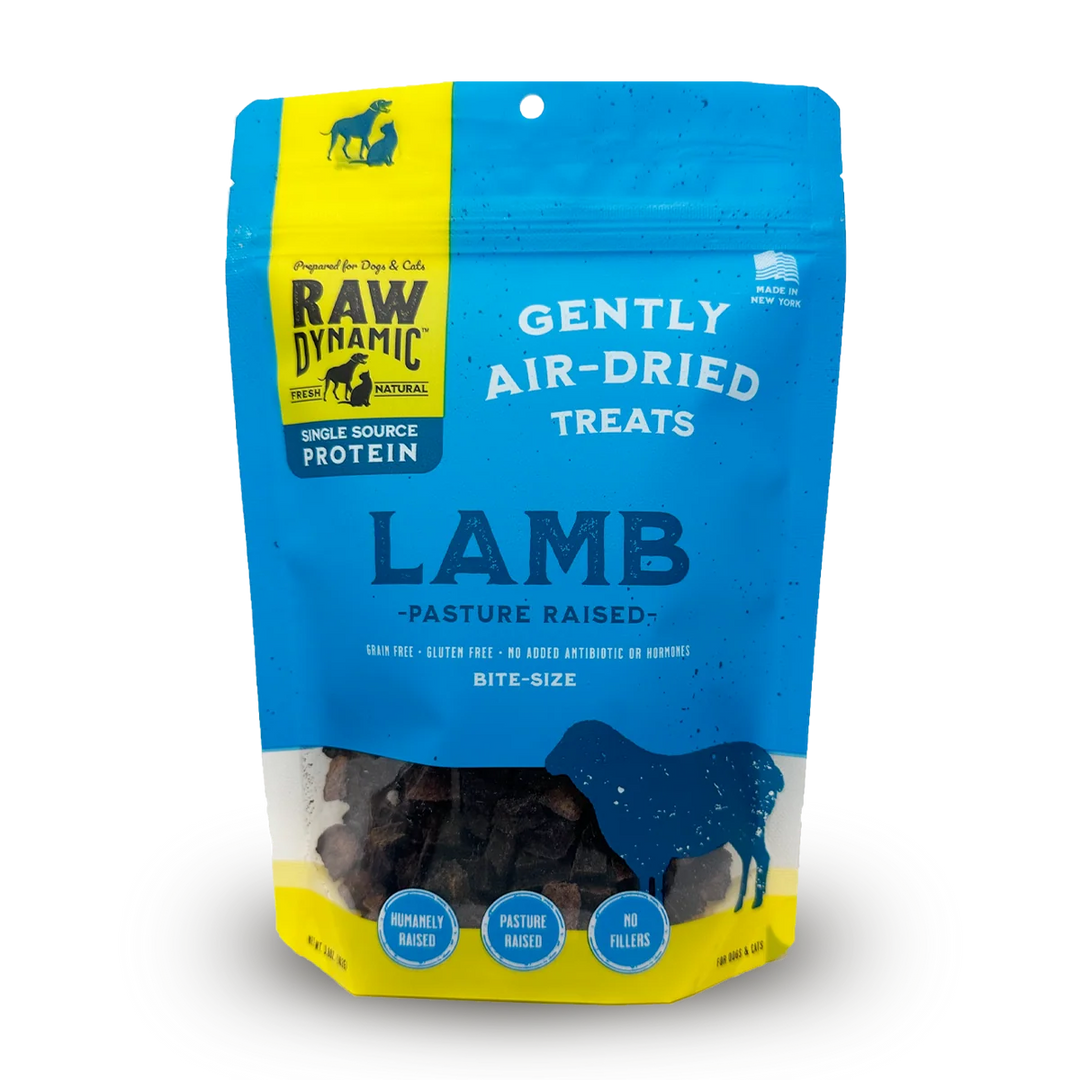 Raw Dynamic - Air-Dried Lamb Treats 3.6oz