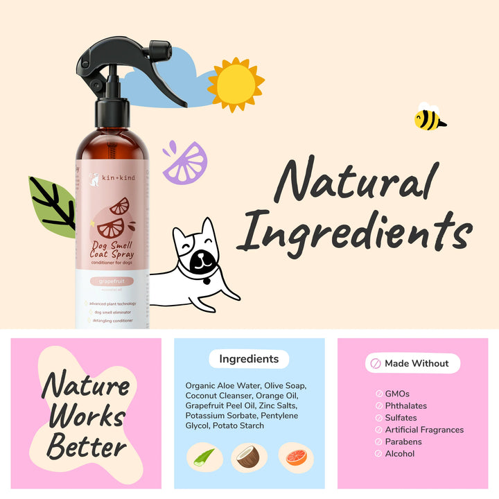 Kin+Kind - Grapefruit Coat Spray