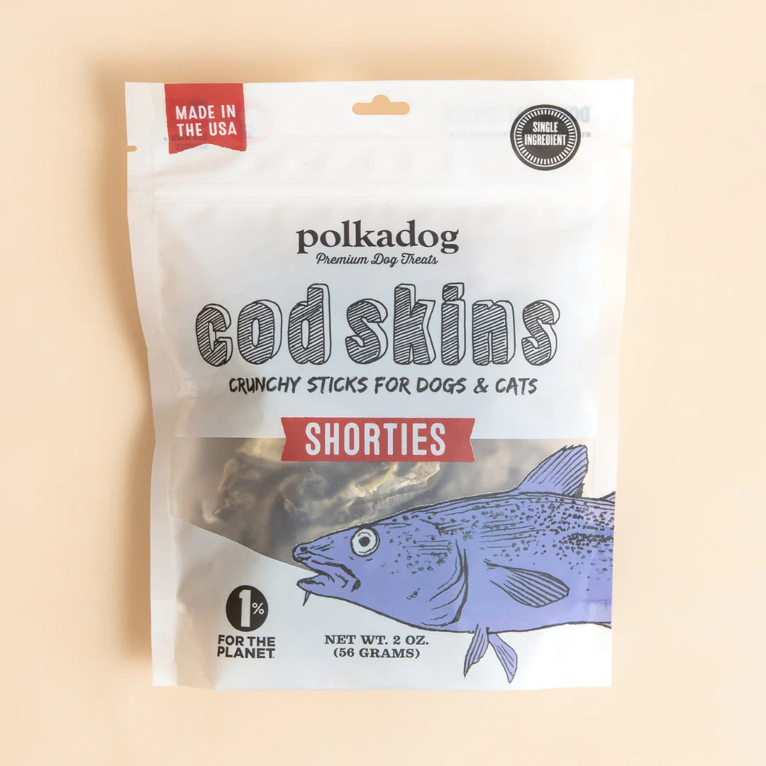Polka Dog - Cod Skin Jerky 2oz