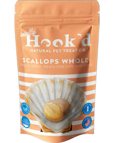 Totally Hook'd - Scallop Dog Treats 1oz