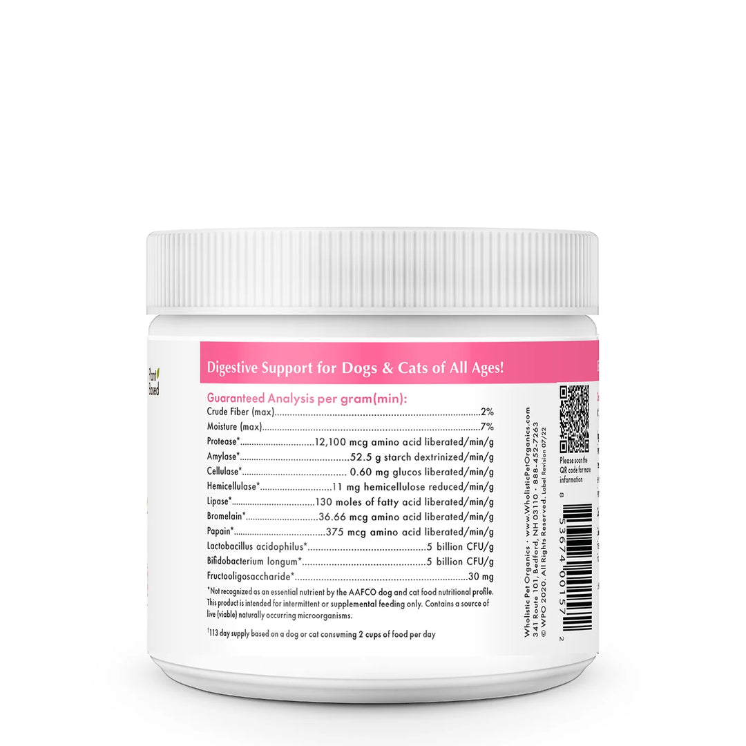 Wholistic Pet Organics - Digest-All Plus 2oz
