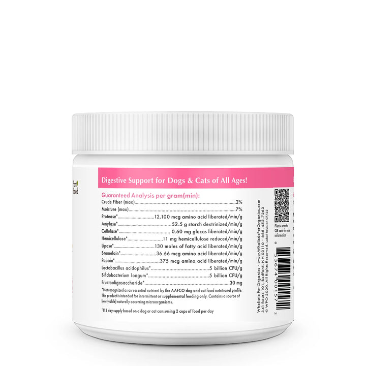 Wholistic Pet Organics - Digest-All Plus 2oz