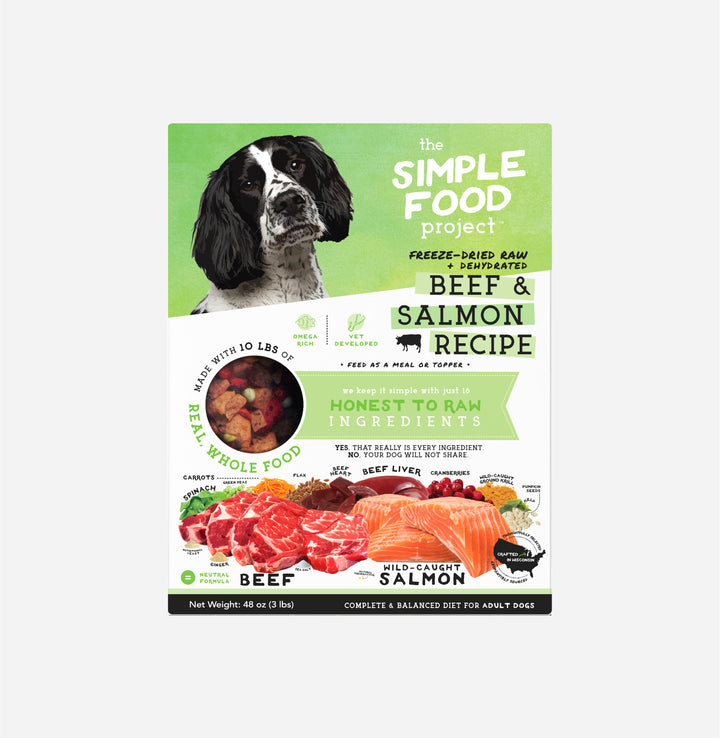 The Simple Food Project - Beef & Salmon Recipe 48oz