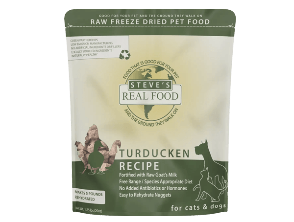 Steve's Real Food: Freeze-Dried Dog Food - Turducken 20oz