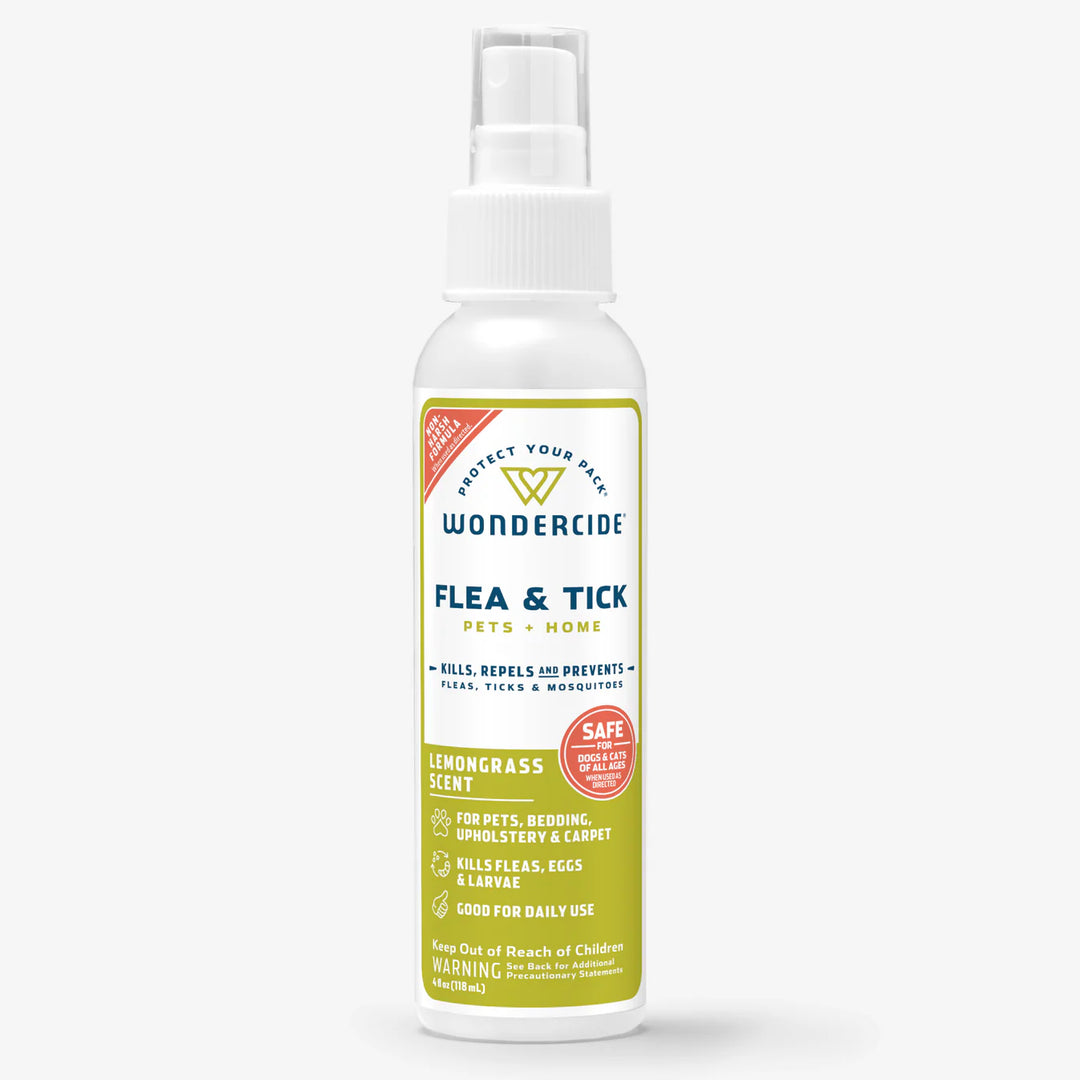 Wondercide - Lemongrass Flea & Tick Spray 4oz