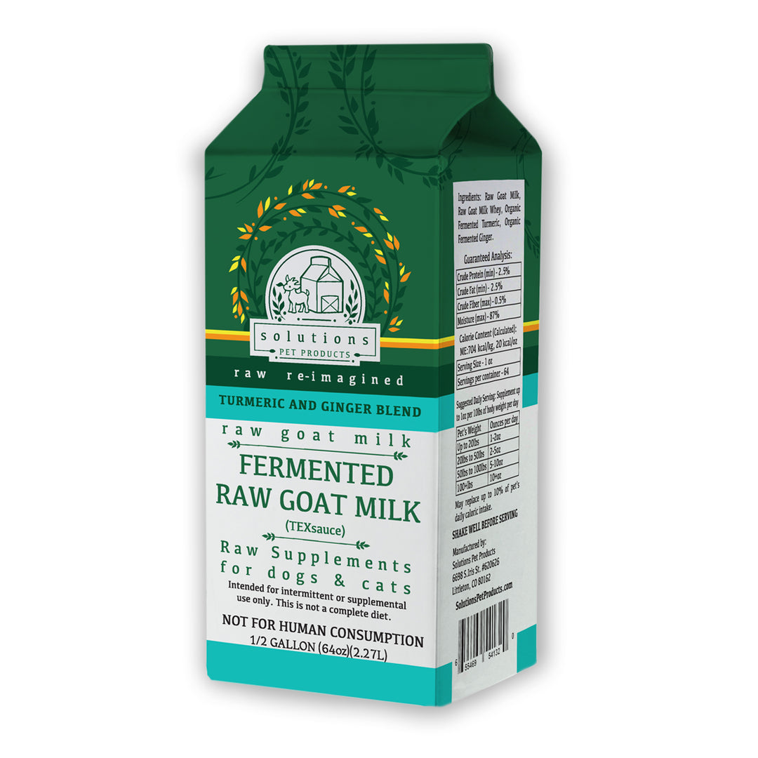 Solutions - Fermented Raw Goat Milk 1/2 gallon (Pre-Order)