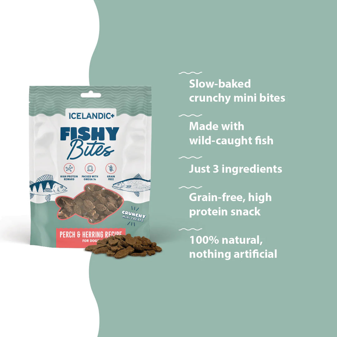 Icelandic - Fishy Bites Dog Treats 2oz