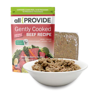 AllProvide - Gently Cooked Dog Food - Beef Recipe 2lb
