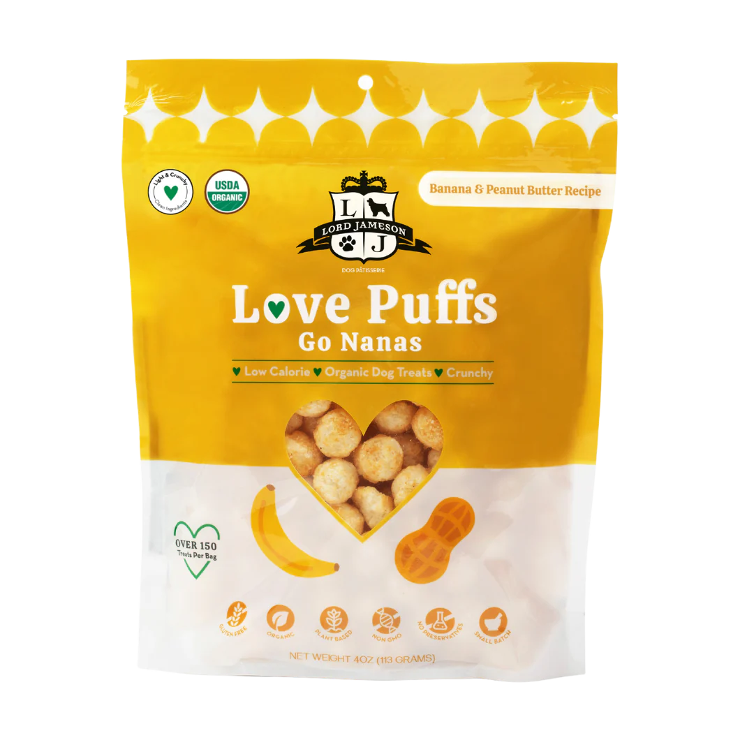 Lord Jameson - Go Nanas Love Puffs Dog Treats 4oz