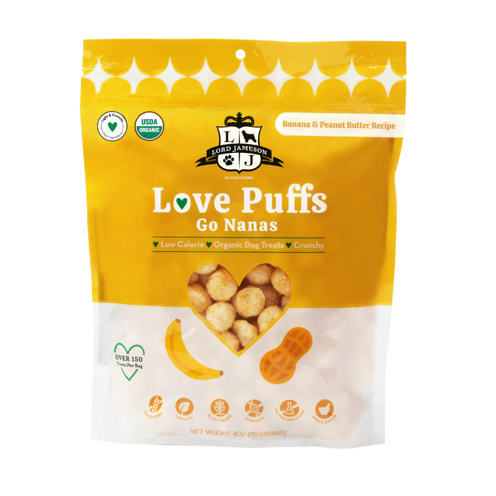 Lord Jameson - Go Nanas Love Puffs Dog Treats 4oz
