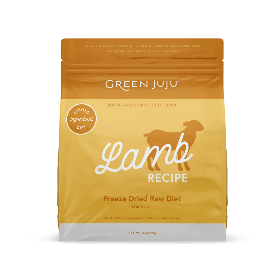 Green Juju Lamb Freeze Dried Complete Raw Diet