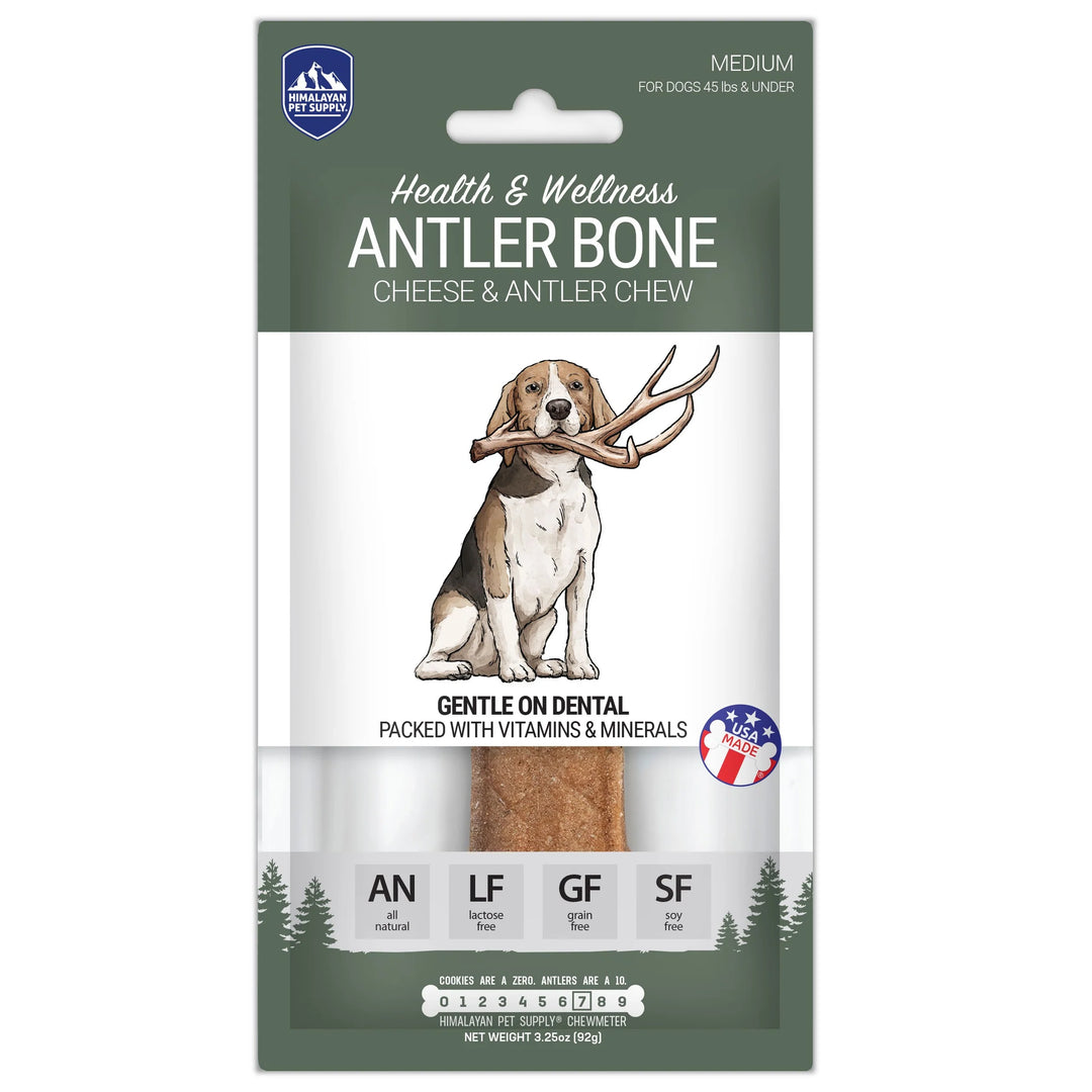 Himalayan - Antler & Cheese Bone Chew