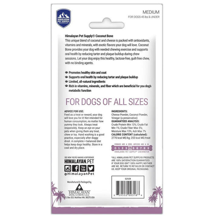Himalayan - Coconut & Cheese Bone Chew