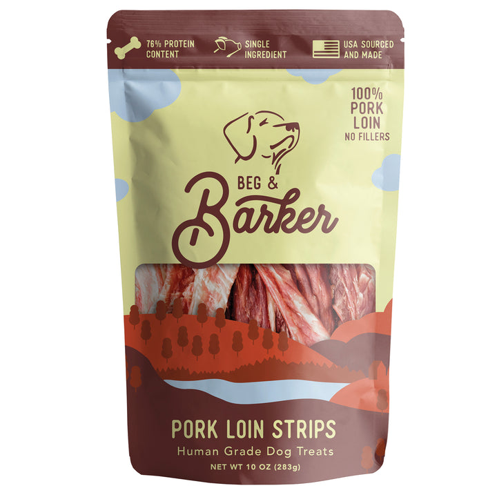 Beg & Barker - Air Dried Pork Loin Strips 4oz