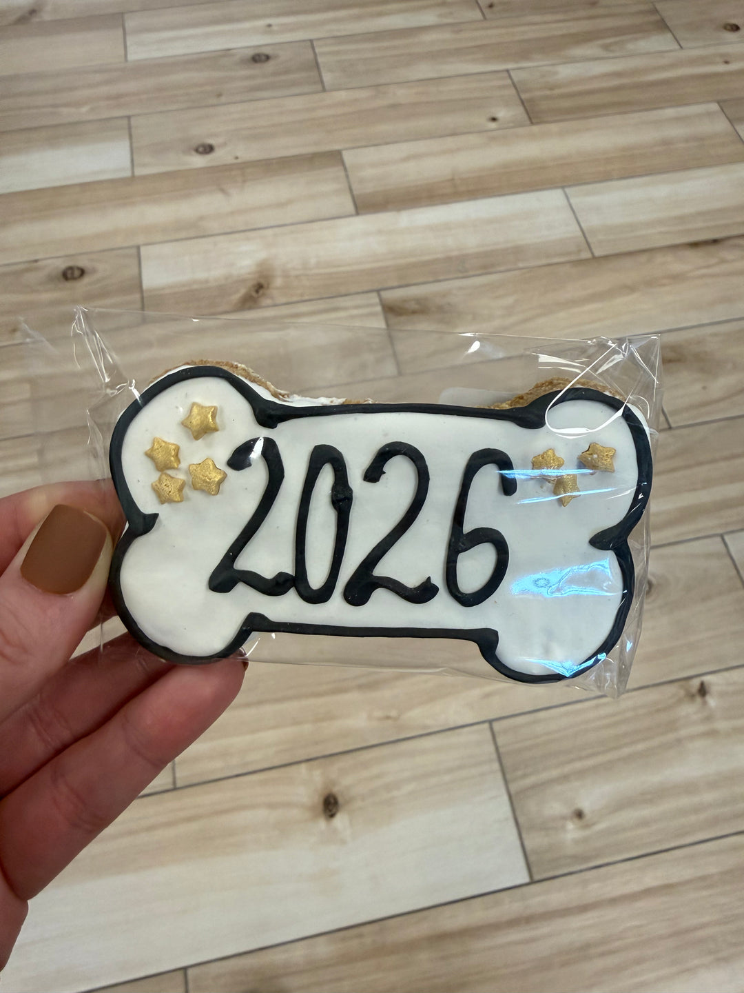 Bakery Table: Single Cookie - Happy New Year 2026