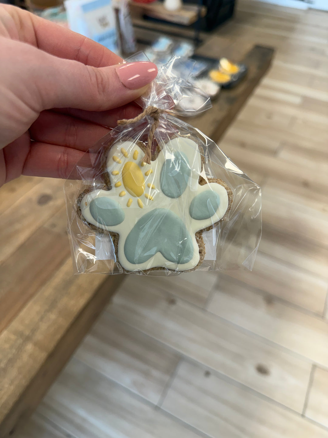 Bakery Table: Single Cookie - Sunshine Paw