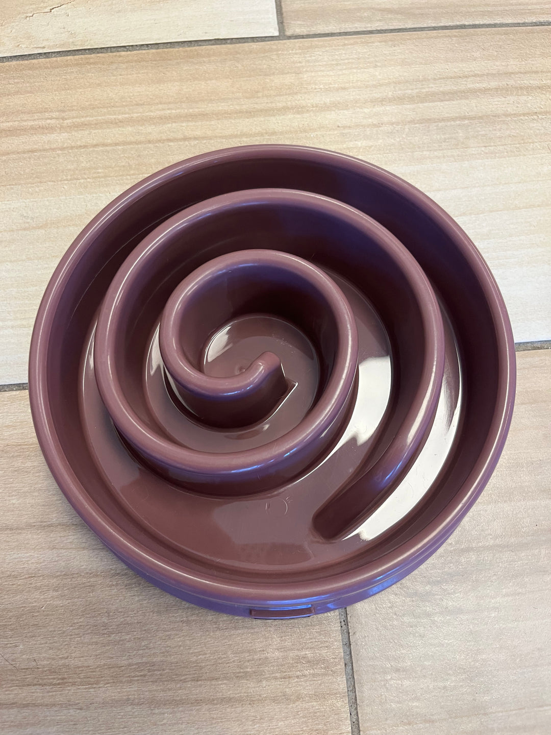 Plastic Slow Feeder: Swirl Style