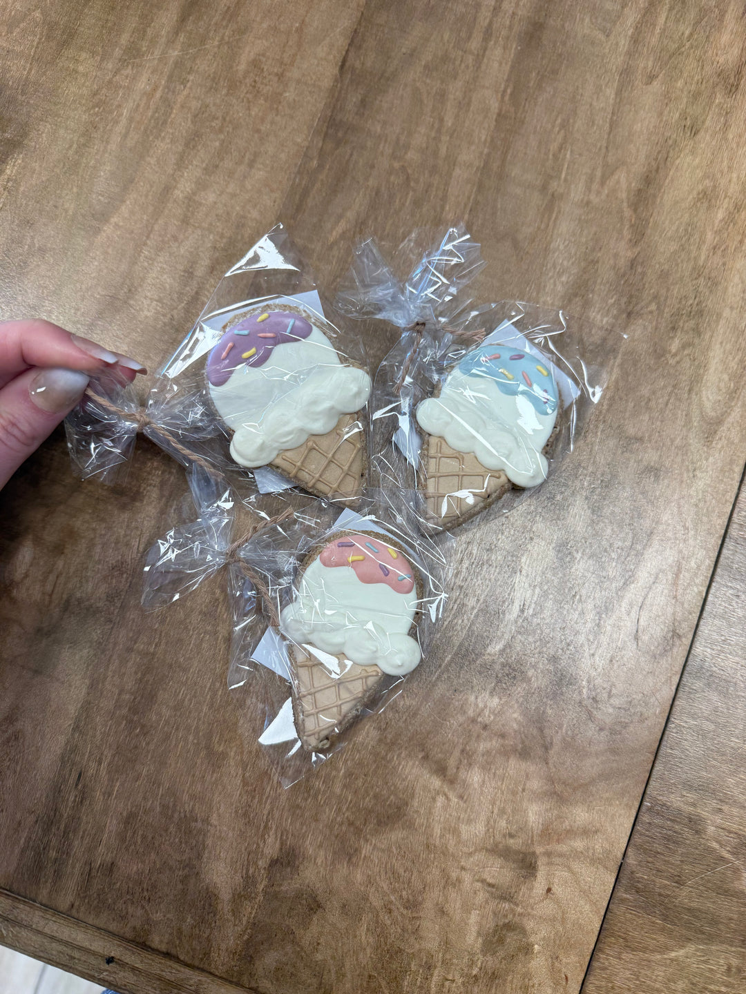 Bakery Table: Single Cookie - Ice Cream Cone